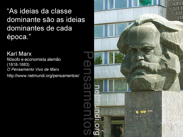 Karl Marx, economista e filósofo alemão