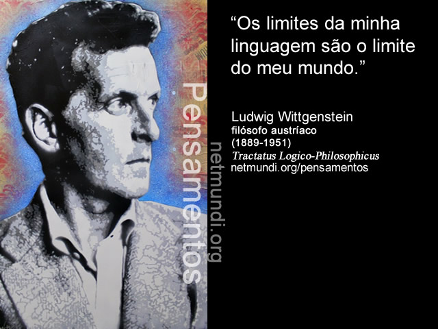 Frases de Wittgenstein (1889-1951) 