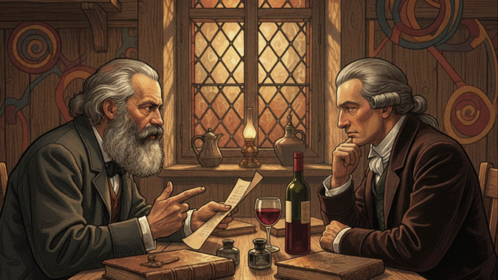 Karl Marx e Adam Smith Principais ideias
