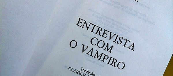 Entrevista com o vampiro