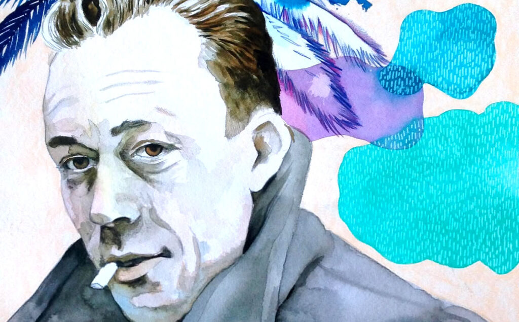 Vídeo com frases de Albert Camus