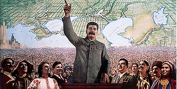 Na Alemanha Nazista e na União Soviética de Stalin a propaganda política grandiosa transmitia uma impressão paternal e revolucionária em prol do futuro de uma grande nação, mas no fundo escondia a personalidade doentia e genocida de seus líderes.