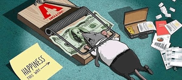 happiness Felicidade Steve Cutts