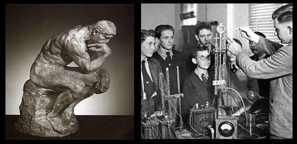 O Pensador e o demonstrador