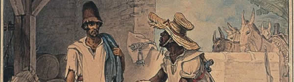  Tropeiros pobres de São Paulo, de Jean-Baptiste Debret