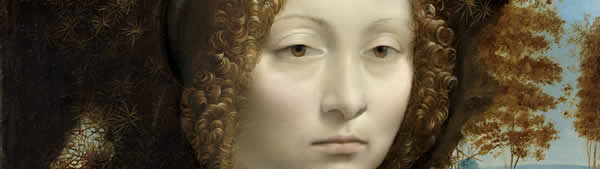 Leonardo Da Vinci - Retrato de Ginevra De Benci