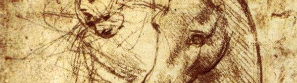 Estudo de Cavalo e Cavaleiro - Leonardo da Vinci