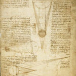 Leonardo da Vinci - Estudo sobre o brilho da lua - Leonardo da Vinci