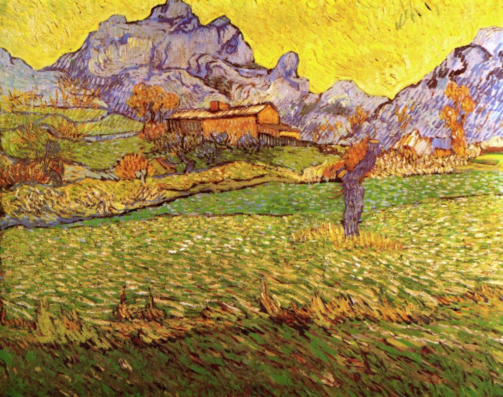 A-Meadow-in-the-Mountains-Le-Mas-de-Saint-Paul-Vincent-van-Gogh