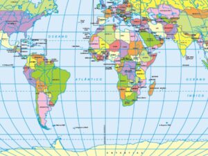 Mapa-Múndi ou Mapa do Mundo