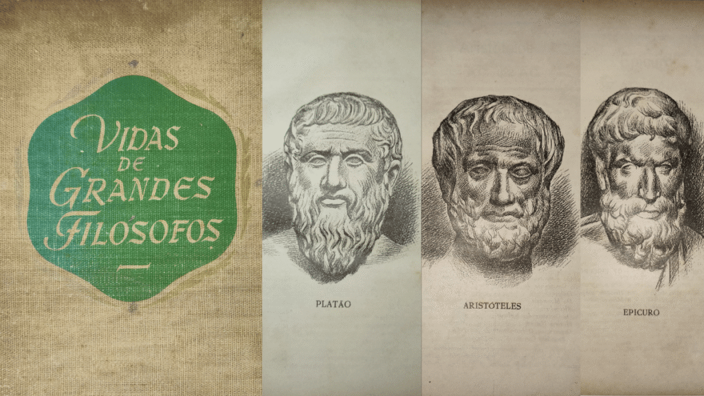 Vidas de Grandes Filósofos - Platão, Aristóteles e Epicuro