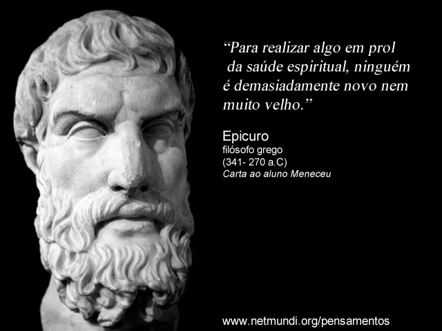 Epicuro, filosofia grega epicurismo