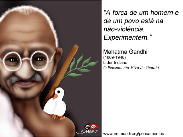 Mahatma Gandhi Líder Indiano