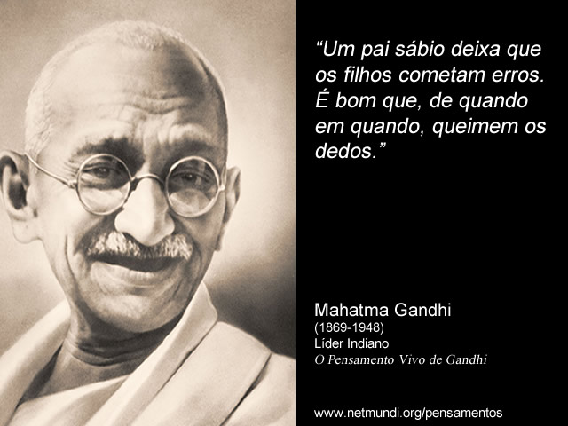 Mahatma Gandhi Líder Indiano