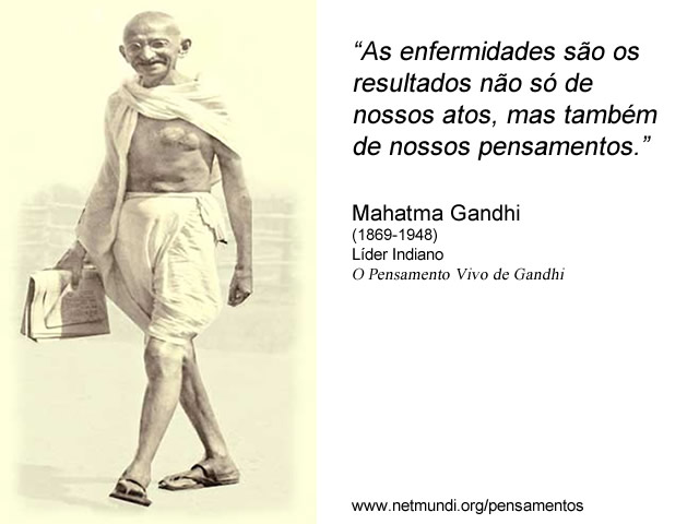 Mahatma Gandhi Pensamentos