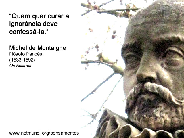 Michel de Montaigne os ensaios