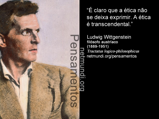 Ludwig Wittgenstein , filósofo austríaco, (1889-1951)