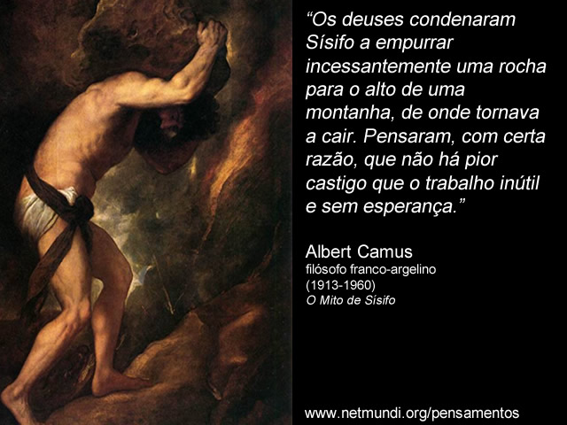 Albert Camus, Filósofo franco-argelino