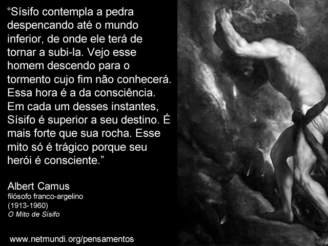 Albert Camus, Filósofo Franco-Argelino