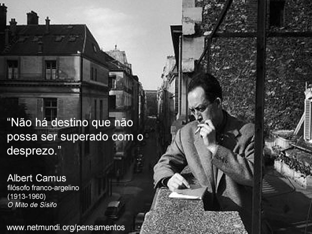 Albert Camus, Filósofo Franco-Argelino
