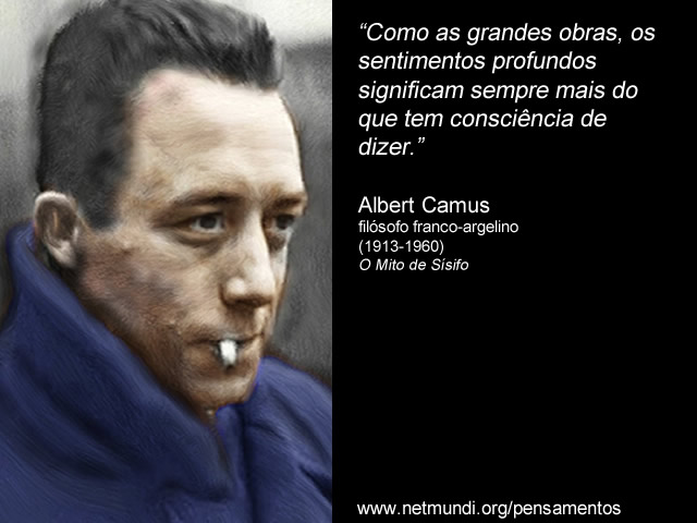 Albert Camus, Filósofo franco-argelino