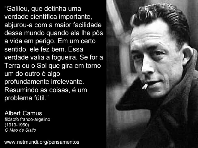 Albert Camus, Filósofo Franco Argelino