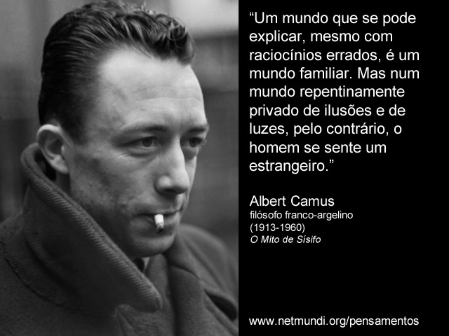 Albert Camus, filósofo franco argelino