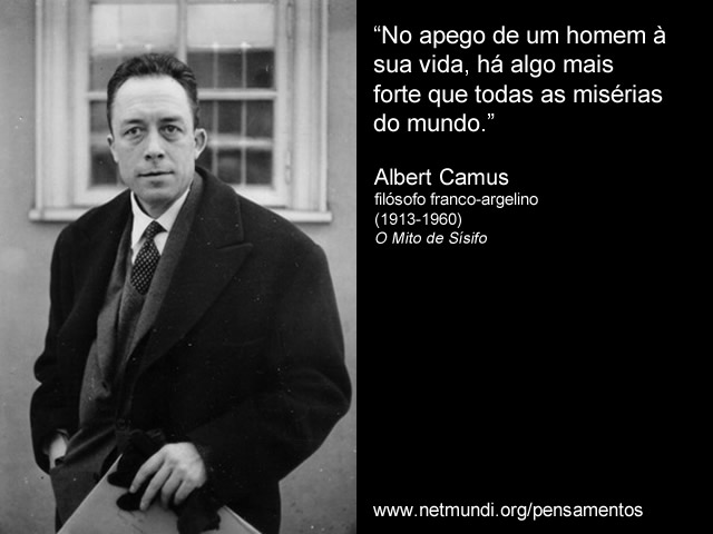 Albert Camus, Filósofo franco-argelino