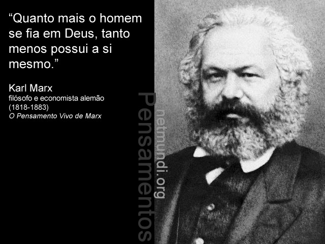 Karl Marx, Filósofo e economista Alemão