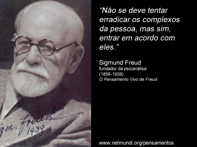 Sigmund Freud, fundador da psicanálise