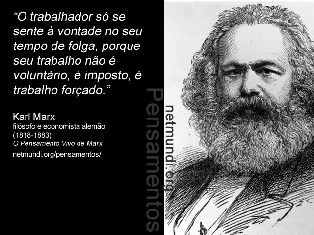 Karl Marx, economista e filósofo alemão