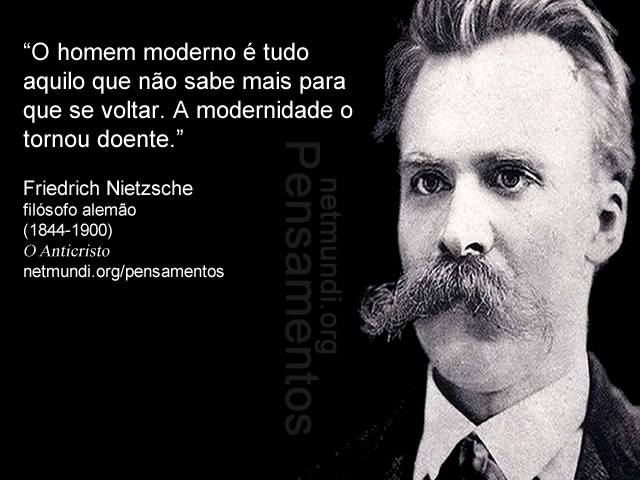 Friedrich Nietzsche, filósofo alemão, (1844-1900)