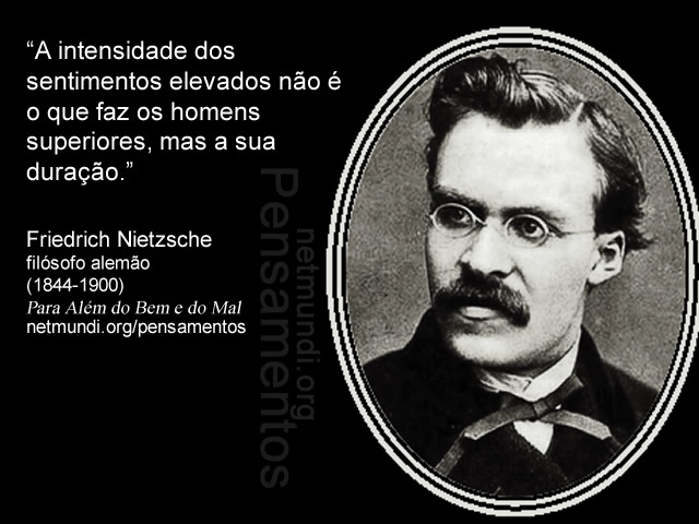 Friedrich Nietzche, Filósofo Alemão