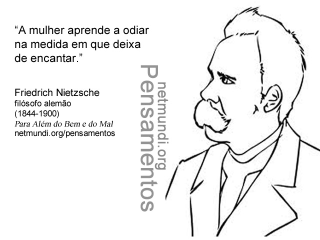 Friedrich Nietzsche, filósofo alemão, (1844-1900)