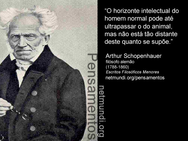 Arthur Schopenhauer, filósofo alemão, (1788-1860), Escritos Filosóficos Menores
