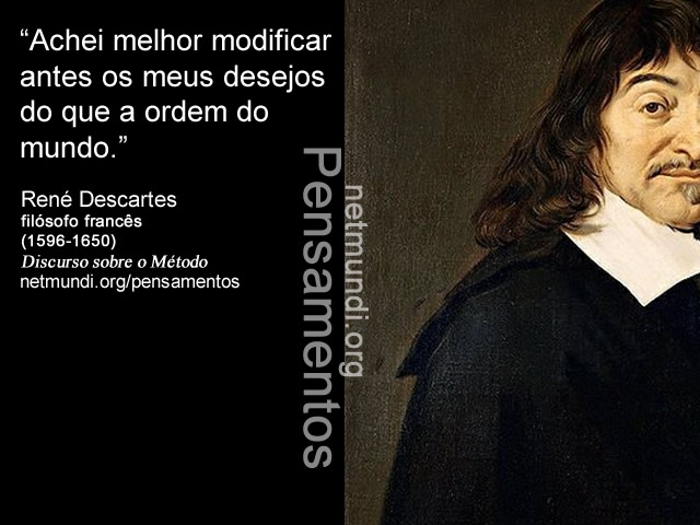 Rene Descartes, Filósofo Francês, O discurso sobre o método