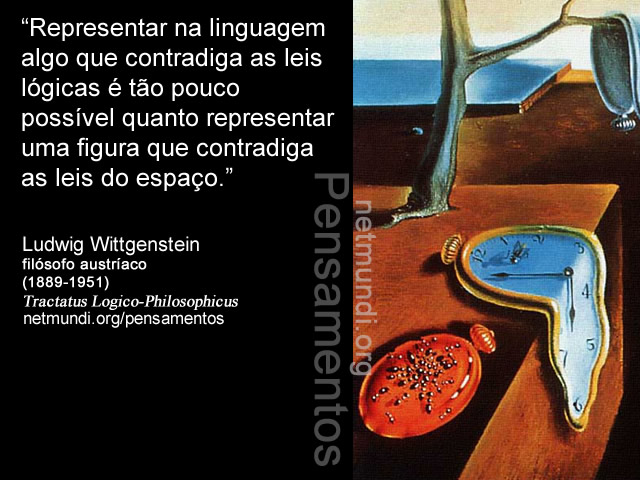 Ludwig Wittgenstein, filósofo austríaco, (1889-1951), Tractatus Logico-Philosophicus