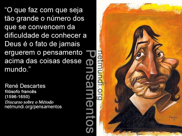 Rene Descartes filósofo francês pais da filosofia moderna