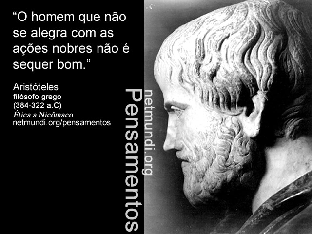 Aristóteles, filósofo grego, ética a nicômaco