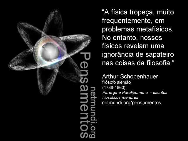 Arthur Schopenhauer filósofo alemão (1788-1860) Parerga e Paralipomena - escritos filosóficos menores