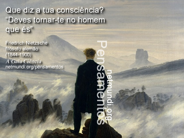 Friedrich Nietzsche, filósofo alemão, (1844-1900), A Gaia Ciência