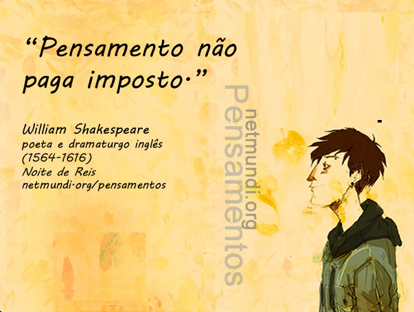 Willian Shakespeare, poeta e dramaturgo inglês