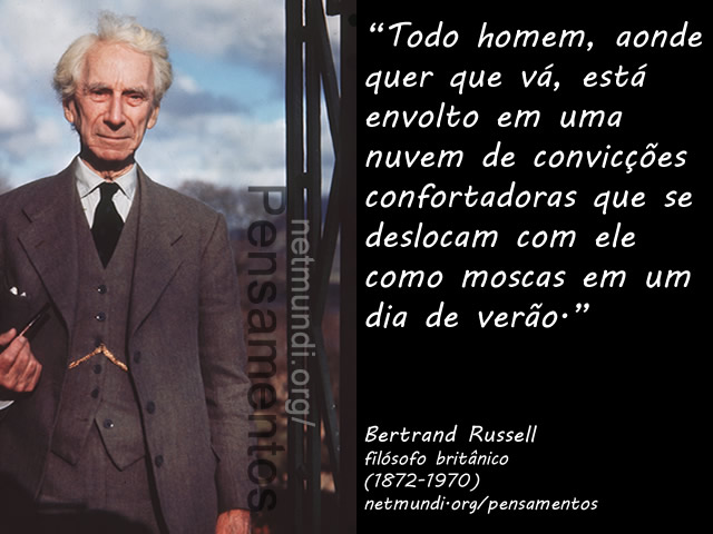 Bertrand Russel, filósofo Britânico