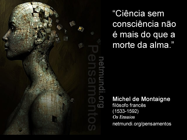 Michel de Montaigne, Filósofo Francês